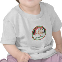 Vêtements de bébé de Joyeux Noël T-shirts