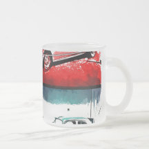 Vieille copie vintage d'art de bruit d'aquarelle d tasse à café