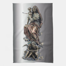 Vierge Marie béni - mère de Dieu Serviette Éponge