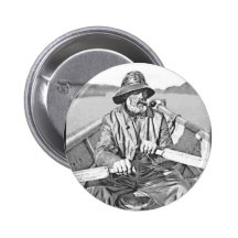 Vieux marin badges avec agrafe