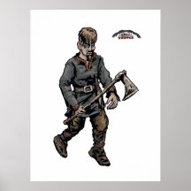 Viking-Krieger Poster