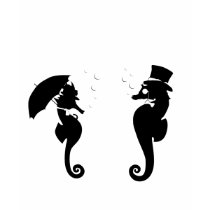 Viktorianische Seahorses