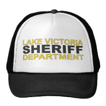 Viktoriasee-Abteilung des Sheriffss-Hut Truckermütze