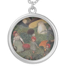 Vintage feenhafte Geschichten-magische Elfe Selbst Gestalteter Schmuck