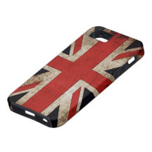 Vintage Grunge Großbritannien-Flagge Etui Fürs iPhone 5