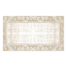 Vintage Lace Business Card