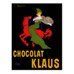 Vintage Postkarte: Cappiello - Chocolat Klaus