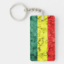 Vintage rasta Flagge Schlüsselanhängern
