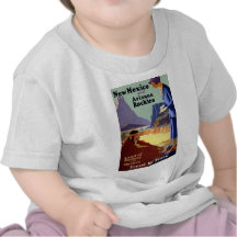 Vintage Reise - New-Mexiko und Arizona Rockies Tshirt
