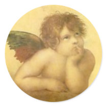 Vintager Aufkleber Engels-RAPHAEL