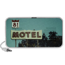 Vintager Motel-Zeichen iPad Fall