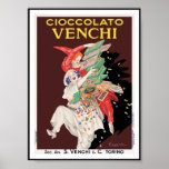 Vintager Plakat-Druck: Cioccolato - Schokoladen