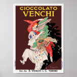 Vintager Plakat-Druck: Cioccolato - Schokoladen