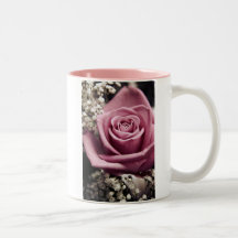 Vintager Rosenbecher Tasse