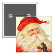 Vintager Sankt-Knopf Anstecknadelbutton