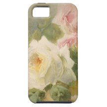 Vintager viktorianischer RoseWatercolor iPhone 5 Etui
