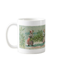 Vintager Weihnachtsbaumausschnitt