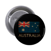 Vintages Australien Anstecknadel