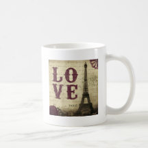 Vintages Paris Kaffee Tasse