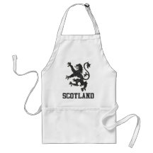 Vintages Schottland Schürze