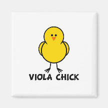 Viola-Küken Kühlschrankmagnete