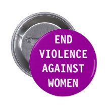 Violence de fin contre des femmes badges avec agrafe