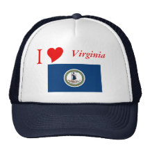 Virginia-Staats-Flagge Kult Cap