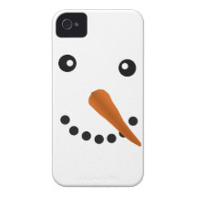 VISAGE DE BONHOMME DE NEIGE COQUES Case-Mate iPhone 4