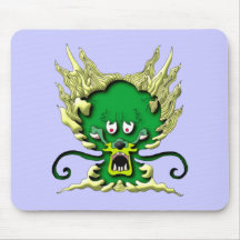 Visage de dragon dragon face tapis de souris