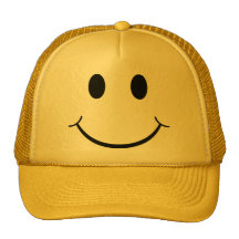 Visage heureux classique casquette de camionneur