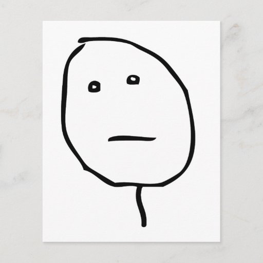 Visage Meme de rage de visage de tisonnier Prospectus Customisé
