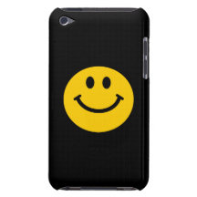 Visage souriant jaune coques iPod touch 