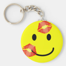 VISAGE SOURIANT KEYCHAIN de "kissey" Porte-clés