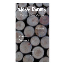 VISITENKARTE HOLZ