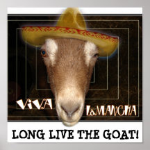 VIVA LAMANCHA, LEBEN LANG DIE ZIEGE! POSTER