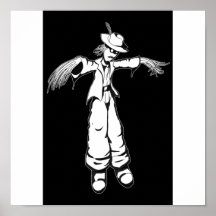 Vogelscheuche-Plakat