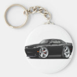 Voiture 2009-11 noire du challengeur droite porte-clefs