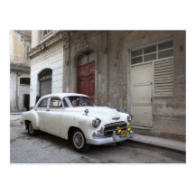 Voiture classique à La Havane Cuba Cartes Postales