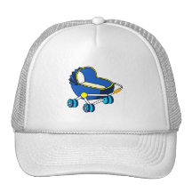 voiture d'enfant orientée bleue graphic.png casquettes