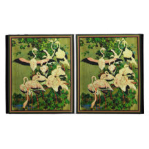 Vol des flamants étui iPad folio