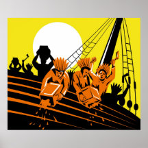 Voleurs de thé de Boston rétros Posters