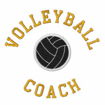 VOLLEYBALL TRAINER gesticktes Hemd Besticktes Polo Hemd
