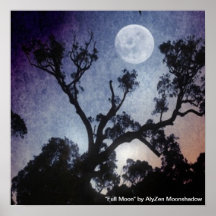 Vollmond-Druck Posterdrucke