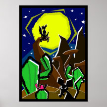 Vollmond Plakate