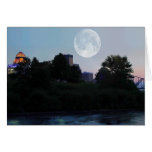 Vollmond über Louisville Karte
