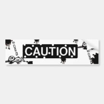 Vorsicht Auto Sticker