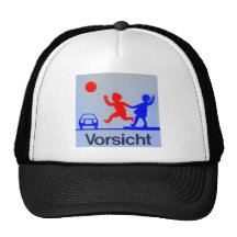 vorsicht netteres T-Shirt T-Shirt Baseballcaps