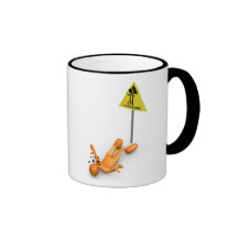 Vorsicht-Zeichen Teetasse