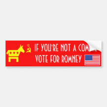 Vote Romney Adhésifs Pour Voiture