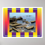 Votre photo dans un cadre d'art de bruit posters